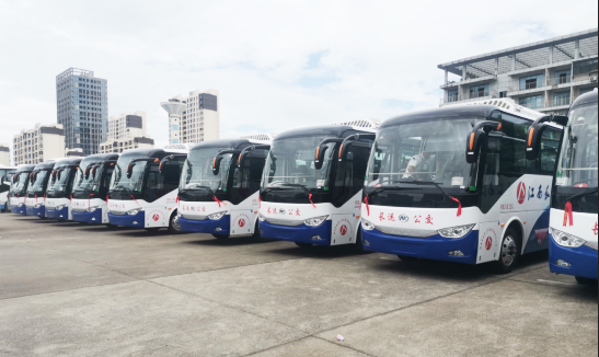 生產經營 || 九江長運：16臺新車上線 乘客紛紛來點贊