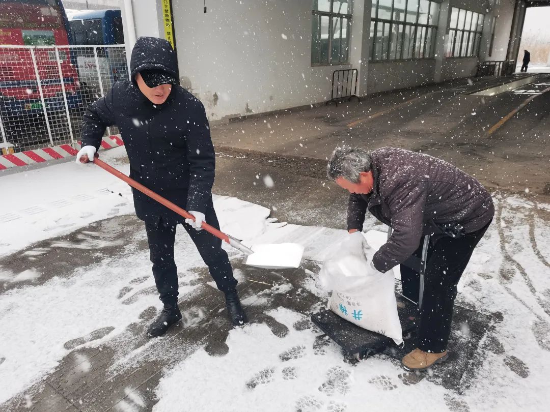 安全生產 || ??寒潮來襲 江西長運多舉措保障行車安全