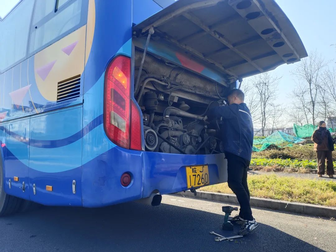 黃山長運：開展車輛突發機件故障應急演練